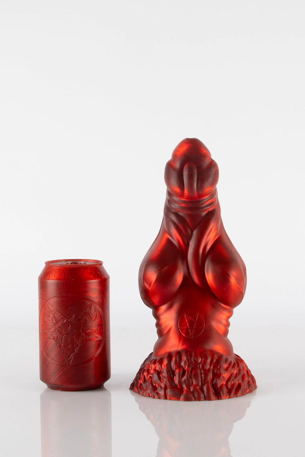 A red large fox dildo.