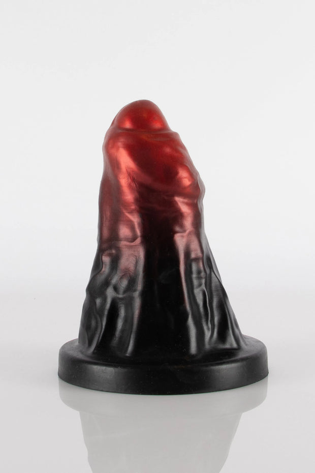 A black and red XXL dildo.