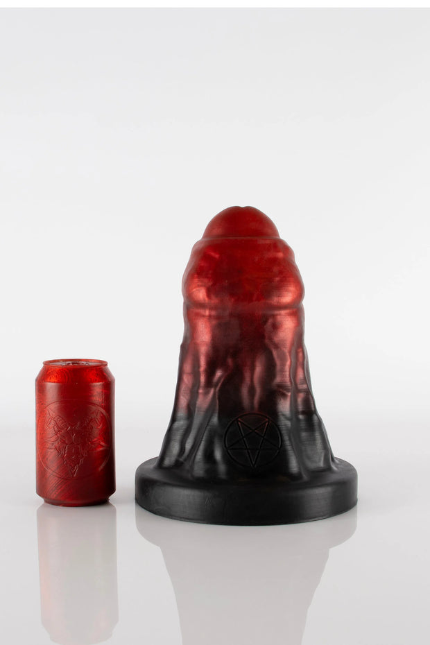 The XXL large dildo Valav in Ombre colour and XL size.